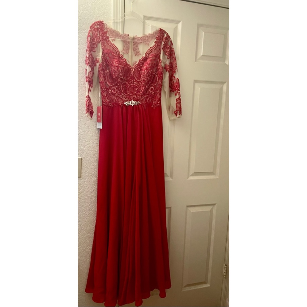 Beautiful formal red dress